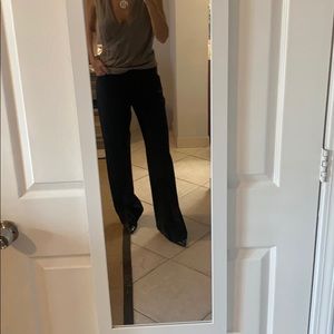 Theory Wide Leg Suit Pants